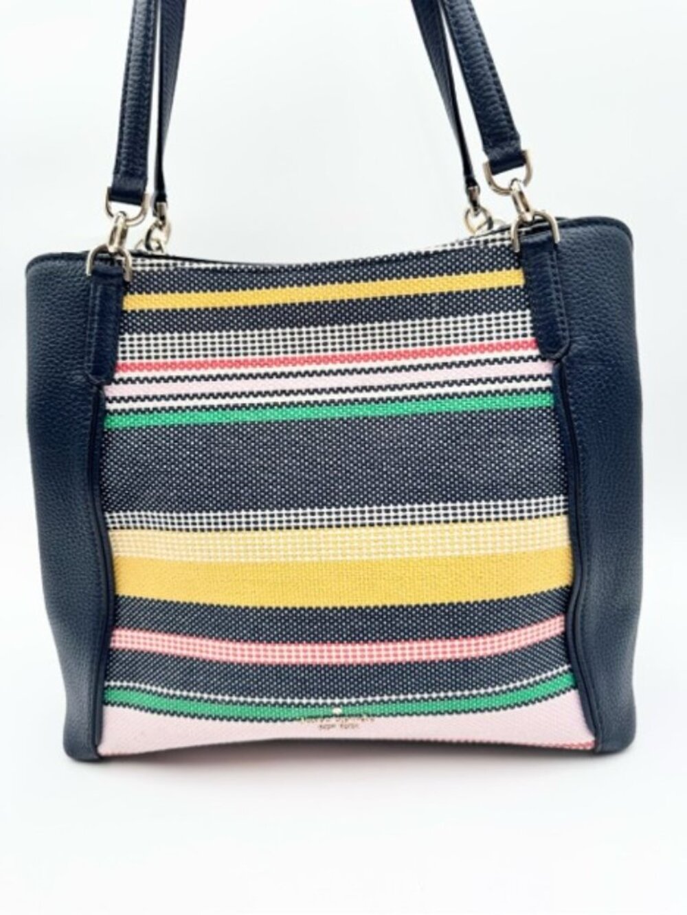 Kate Spade Jackson Boardwalk Stripe Medium Triple Compartment Shoulder Bag